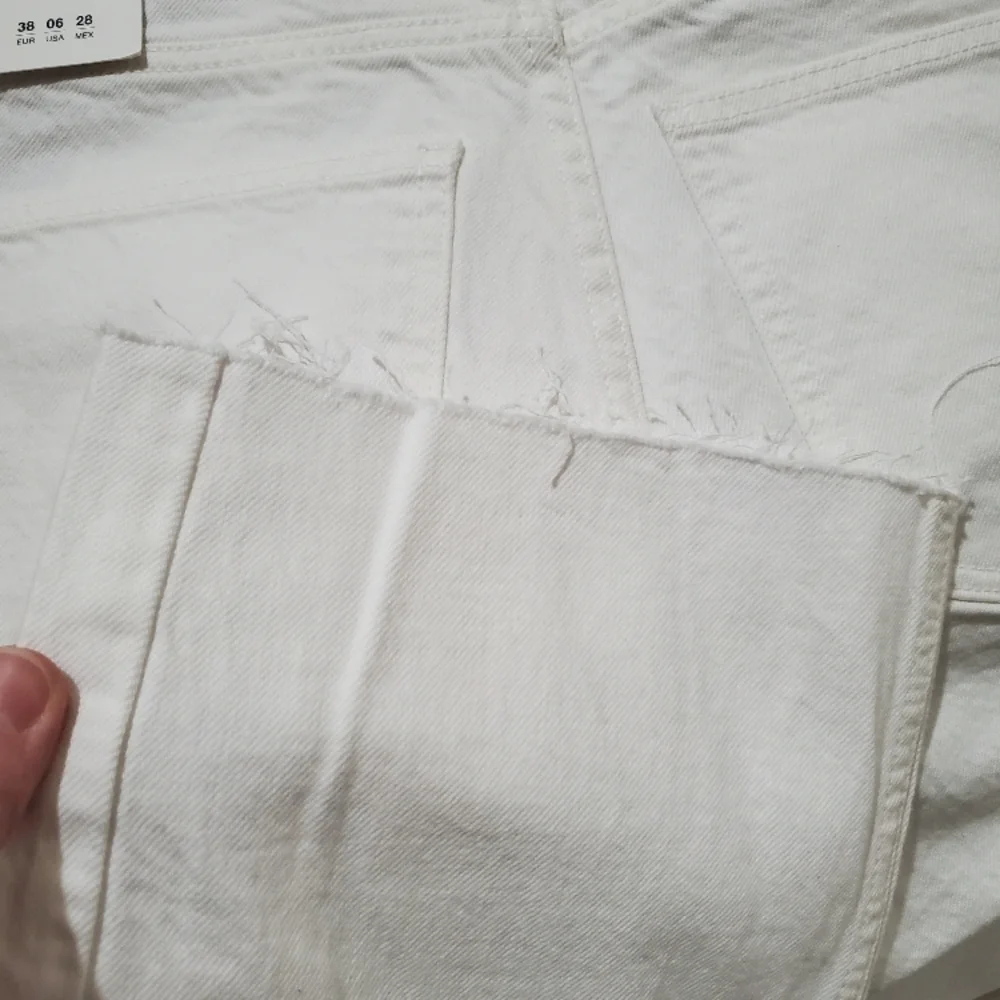 Z1975 HIGH WAIST STRAIGHT LEG JEANS SIZE 6 - Picture 7 of 7